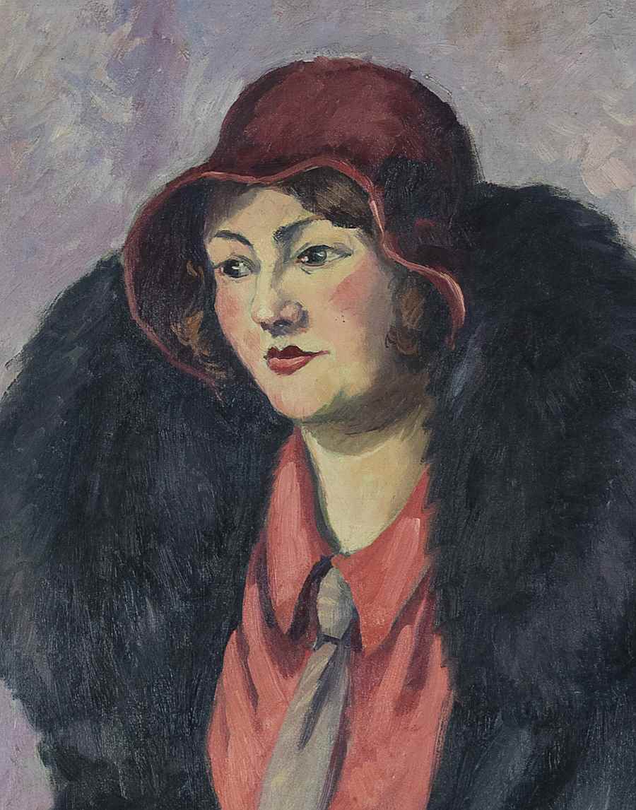 Femme à la cravatte - Ludovic-Rodo Pissarro (1878 - 1952)