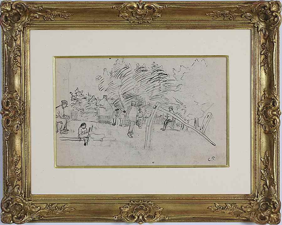 Auvers-sur-Oise - Camille Pissarro (1830 - 1903)