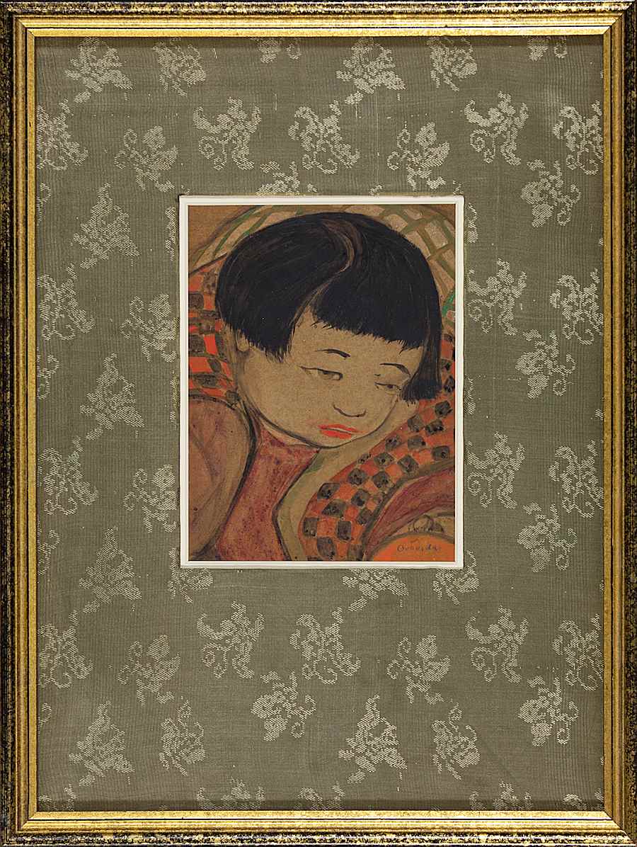 The Japanese Girl - Orovida Pissarro (1893 - 1968)