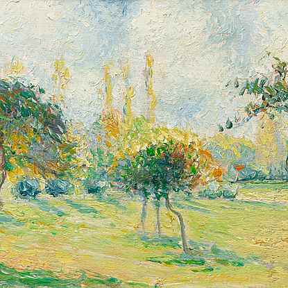 Pommiers, effet d'automne - Camille Pissarro (1830 - 1903)