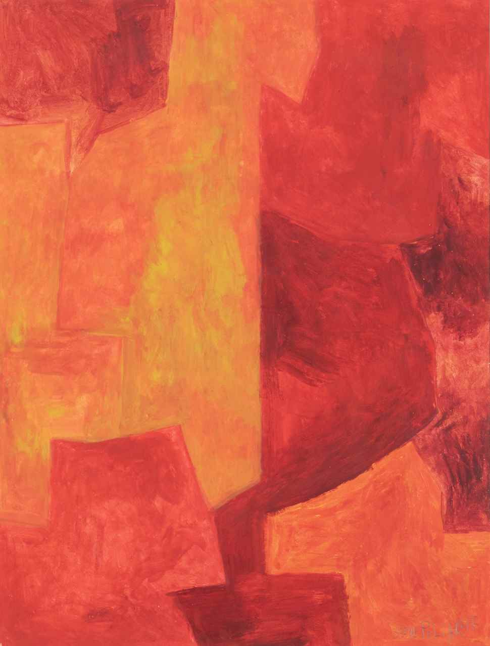 Composition Abstraite - Serge Poliakoff (1906 - 1969)