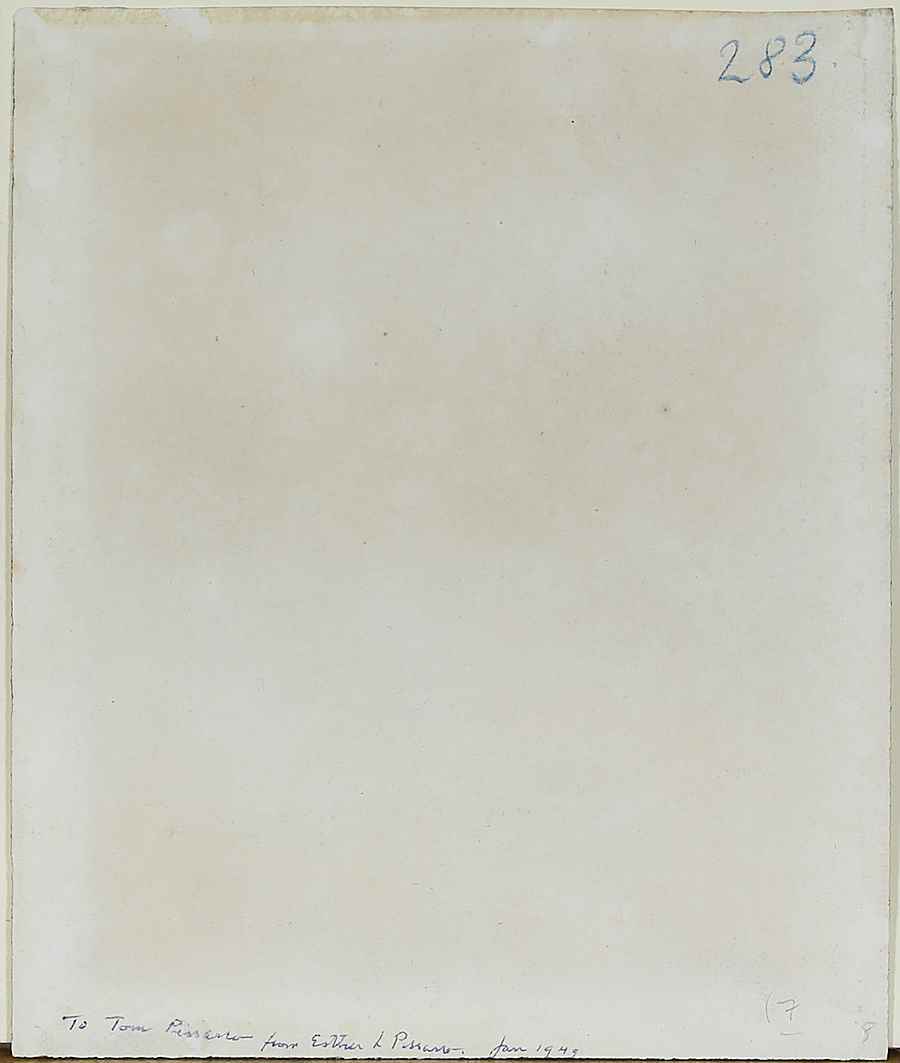 Le lavoir de Bazincourt - Camille Pissarro (1830 - 1903)