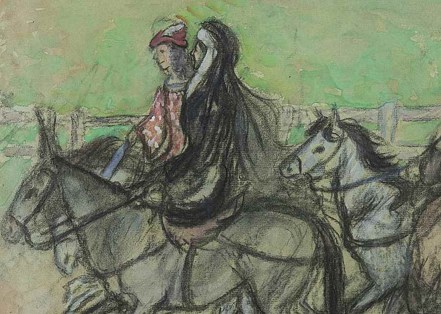 Pilgrims - Orovida Pissarro (1893 - 1968)