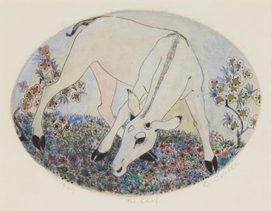 Orovida Pissarro - The Calf