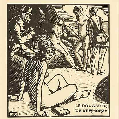 Le Douanier de Kermorza - Ludovic-Rodo Pissarro (1878 - 1952)