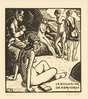 Ludovic-Rodo Pissarro - Le Douanier de Kermorza