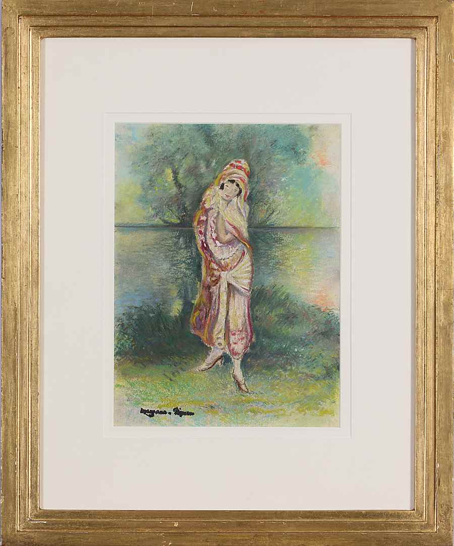 Femme en Costume Oriental - Georges Manzana Pissarro (1871 - 1961)