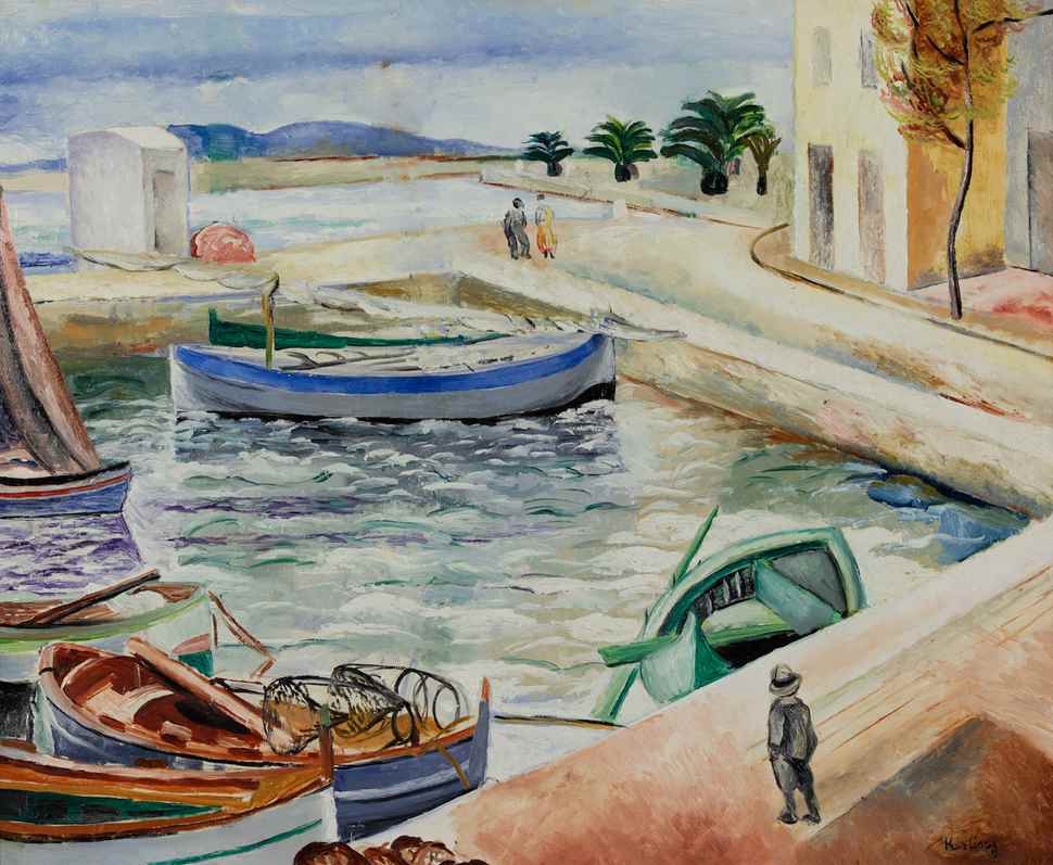 Le port de Sanary - Moïse Kisling (1891 - 1953)
