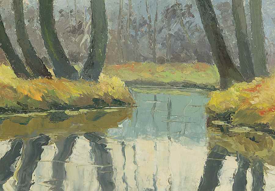 Paysage d'Hiver - Paulémile Pissarro (1884 - 1972)