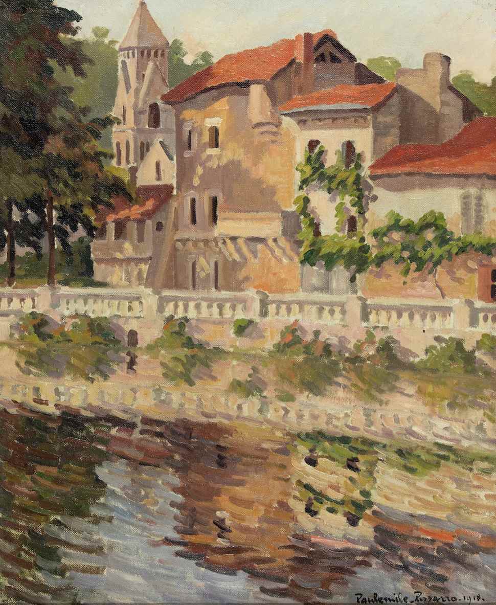 L'Abbaye de Brantôme - Paulémile Pissarro (1884 - 1972)