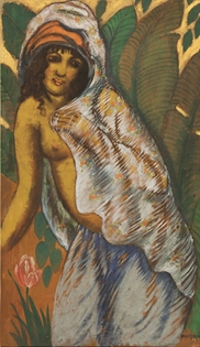 Georges Manzana Pissarro - Woman with a White Veil