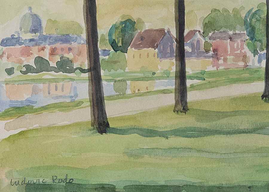 La Seine aux Andelys - Ludovic-Rodo Pissarro (1878 - 1952)