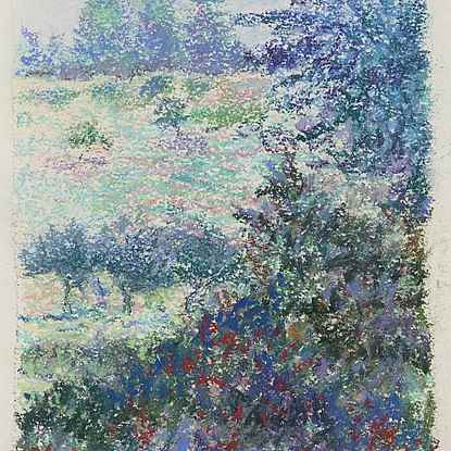Paysage - H. Claude Pissarro (b. 1935 - )