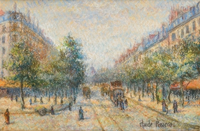 H. Claude Pissarro - Les Grands Boulevards