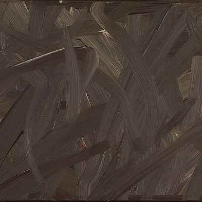 Vermalung (Braun) - Gerhard Richter (b. 1932 - )