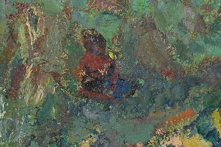 Paysage d'Annay-sur-Serein - Michel Kikoïne (1892 - 1968)
