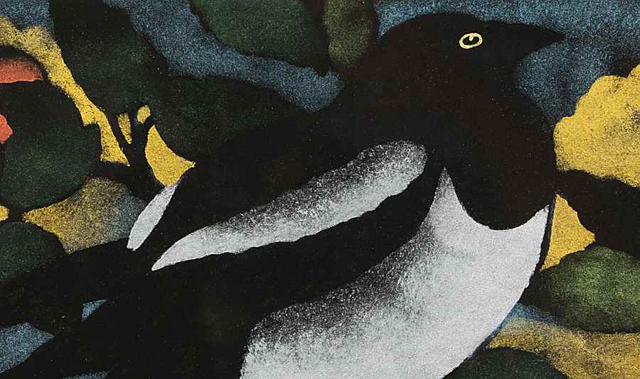 Magpie - Georges Manzana Pissarro (1871 - 1961)