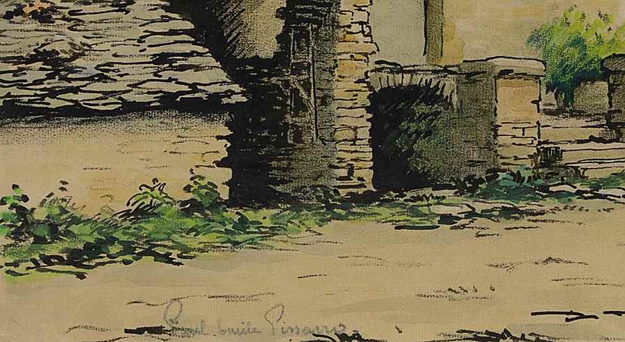 Le corps de ferme - Paulémile Pissarro (1884 - 1972)