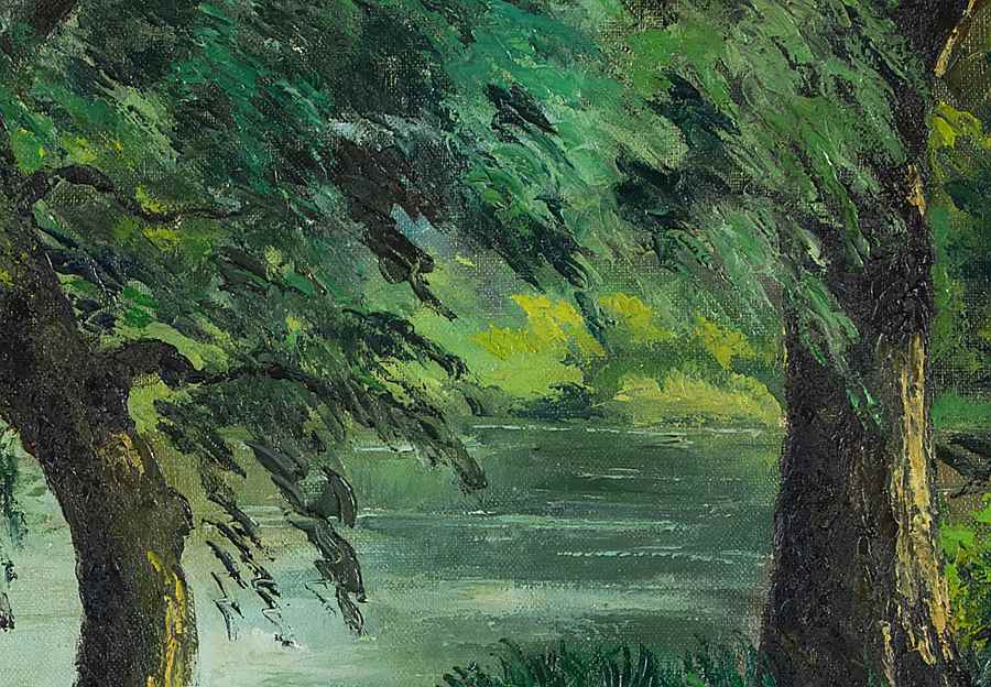 Bord de lac - Paulémile Pissarro (1884 - 1972)