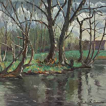 Les Iles à Cantepie - Paulémile Pissarro (1884 - 1972)