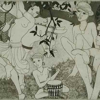Dancing Slave - Orovida Pissarro (1893 - 1968)