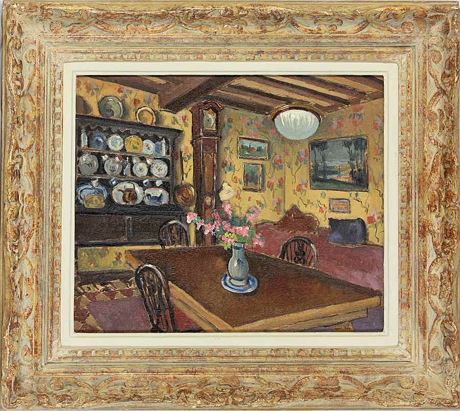 Intérieur au vesselier - Ludovic-Rodo Pissarro (1878 - 1952)