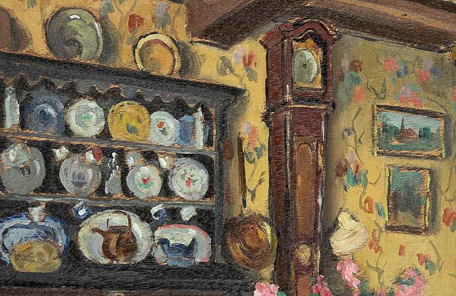 Intérieur au vesselier - Ludovic-Rodo Pissarro (1878 - 1952)