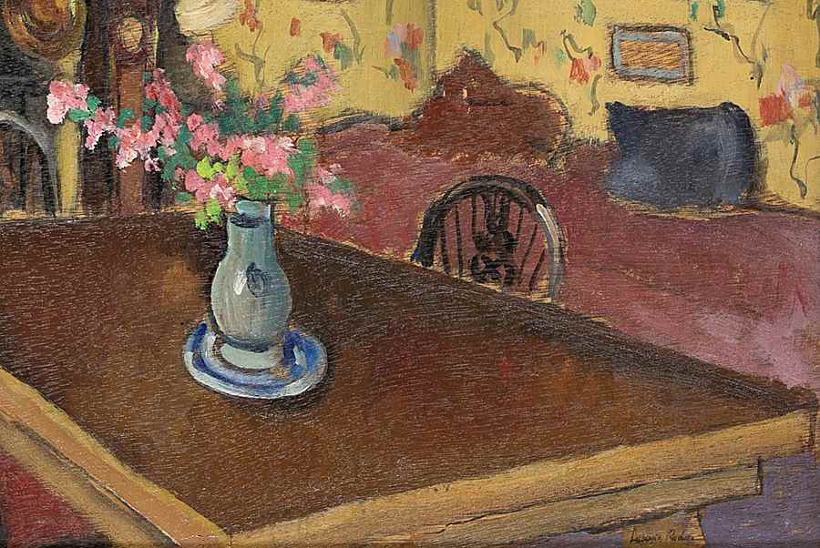 Living Room of the Artist - Ludovic-Rodo Pissarro (1878 - 1952)