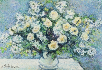 H. Claude Pissarro - Les roses de la Saint-Jean