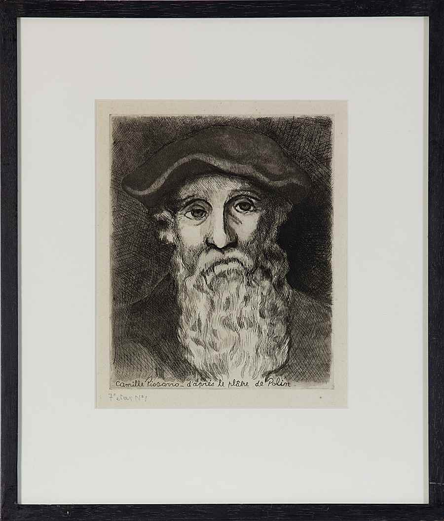 Camille Pissarro – d’après le plâtre de Polin - Paulémile Pissarro (1884 - 1972)