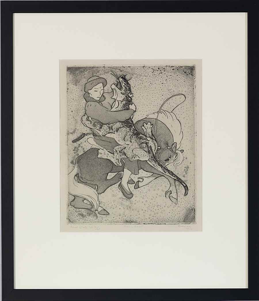 Man & Beast - Orovida Pissarro (1893 - 1968)