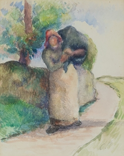 Camille Pissarro - Porteuse de Fagots