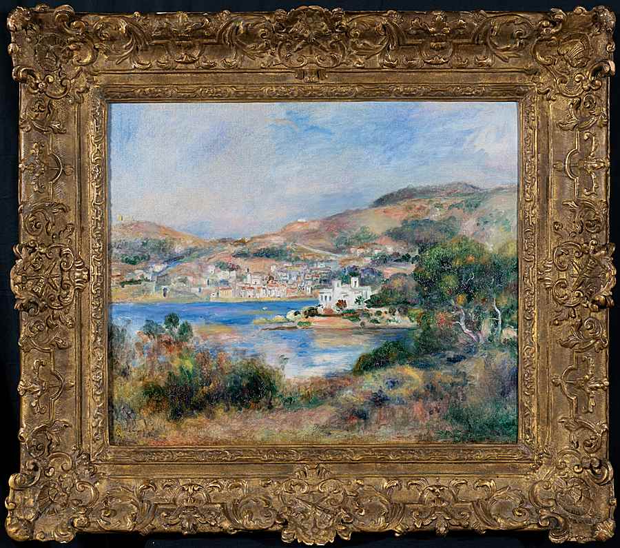 La Baie de Villefranche-sur-Mer - Pierre-Auguste Renoir (1841 - 1919)