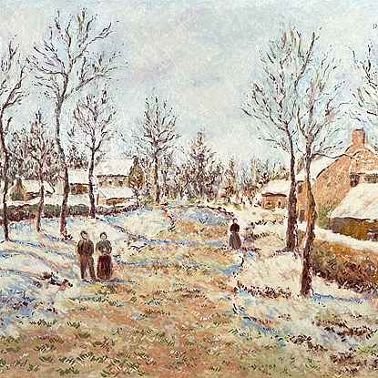 The Four Seasons - Winter<br /> - Lélia Pissarro, Early Figurative (b. 1963)