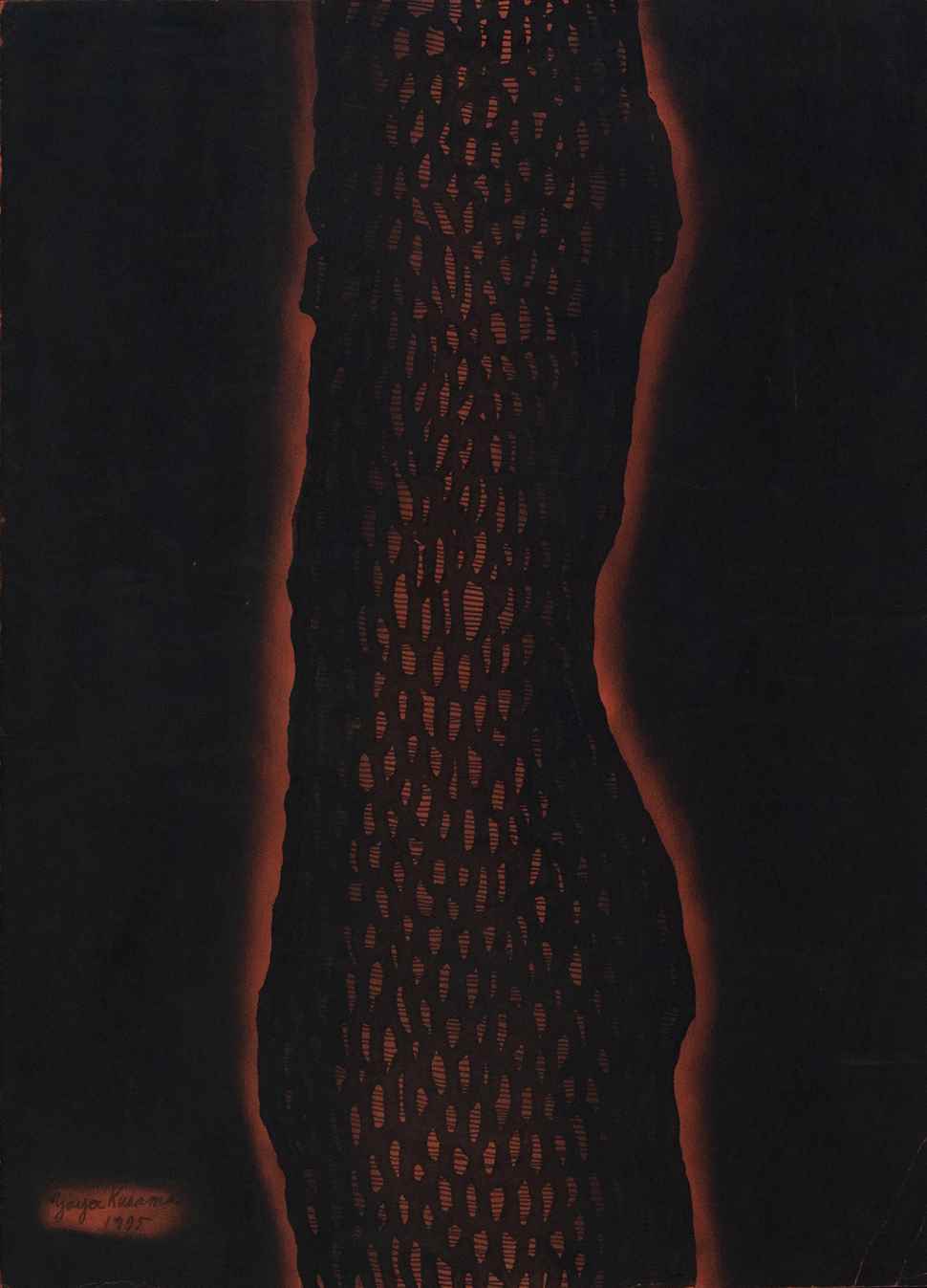 Red River Inside my Eyelids - Yayoi Kusama (b. 1929 - )