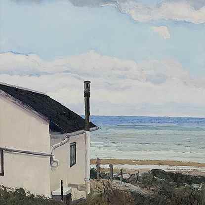 Le Cabanon de Colleville-sur-Mer - Hugues dit Pomié Pissarro (b. 1935 - )