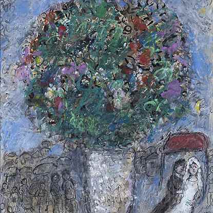 Mariage au grand bouquet - Marc Chagall (1887 - 1985)
