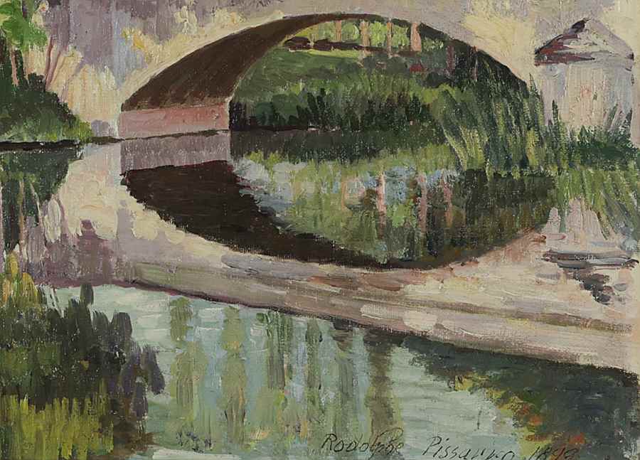 Le pont de Normandie - Ludovic-Rodo Pissarro (1878 - 1952)