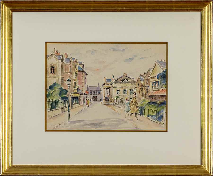 Broad Street - Ludovic-Rodo Pissarro (1878 - 1952)