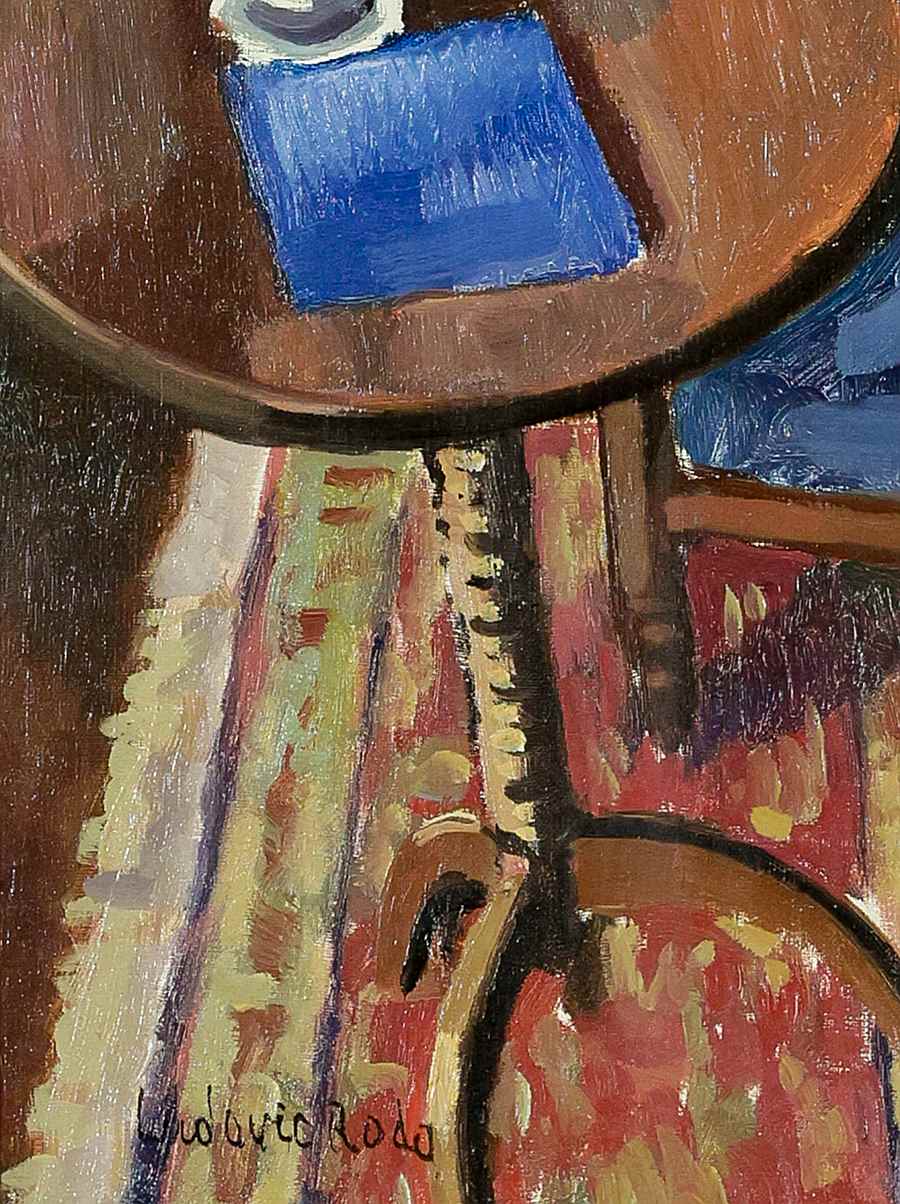 Nu au canapé bleu - Ludovic-Rodo Pissarro (1878 - 1952)