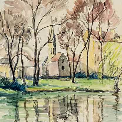 Montsouris - Paulémile Pissarro (1884 - 1972)