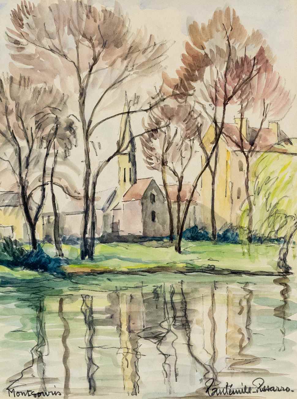 Montsouris - Paulémile Pissarro (1884 - 1972)