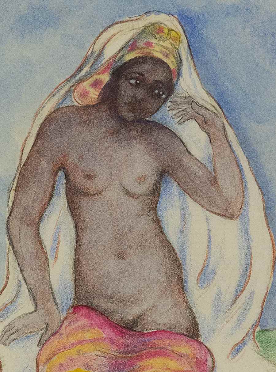 Moroccan Dancer - Georges Manzana Pissarro (1871 - 1961)