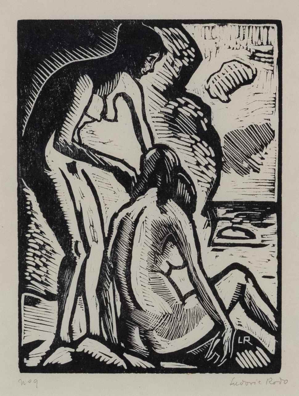 Bathers - Ludovic-Rodo Pissarro (1878 - 1952)