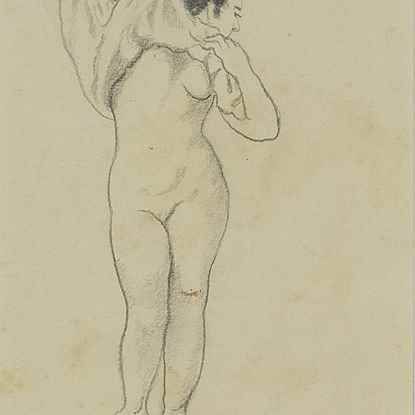 Undressing - Georges Manzana Pissarro (1871 - 1961)