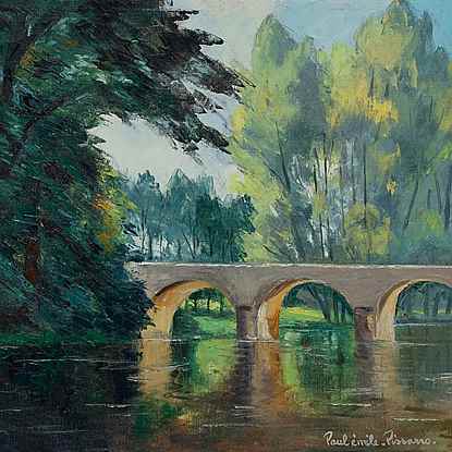 Le Pont du Vey - Paulémile Pissarro (1884 - 1972)