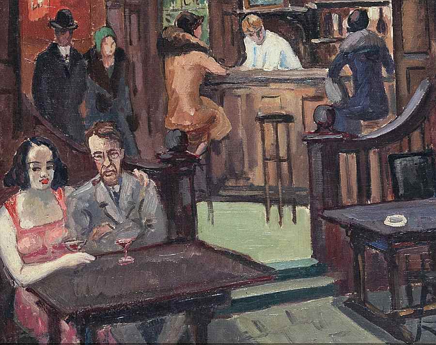 Le Falstaff - Ludovic-Rodo Pissarro (1878 - 1952)
