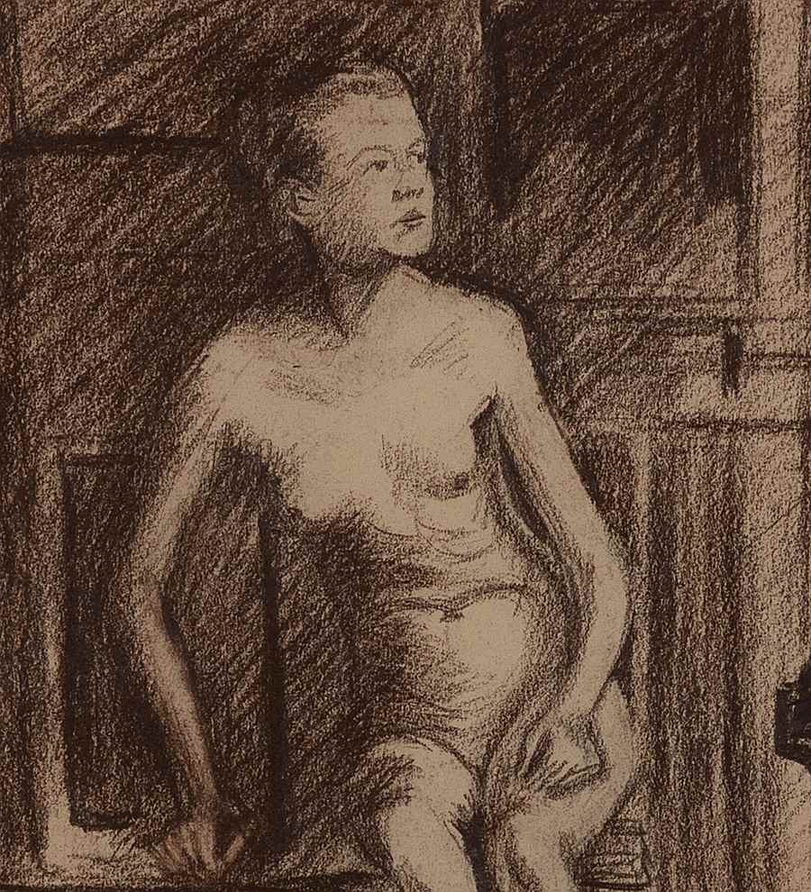 Nu Assise - Ludovic-Rodo Pissarro (178 - 1952)