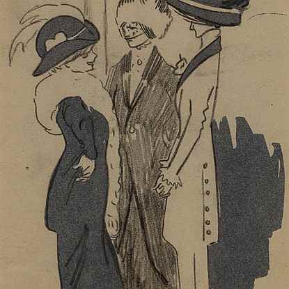 Les Élégantes - Ludovic-Rodo Pissarro (1878 - 1952)