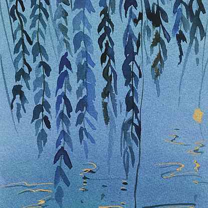 Monet Blue - Lélia Pissarro, Contemporary (b. 1963 - )